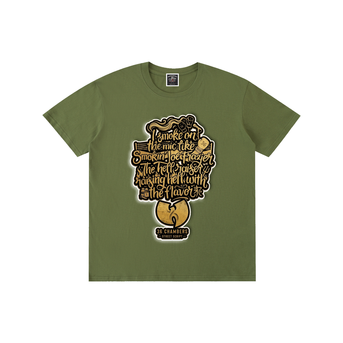 PYN™ "Smokin' Joe" Pure Cotton T-Shirt