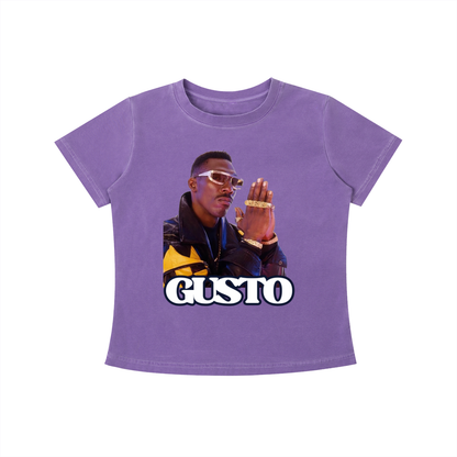 "Gusto" Vintage Wash Slim Fit T-shirt