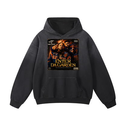 "Only Built 4 New York" Heavyweight Sunfade Oversized Hoodie