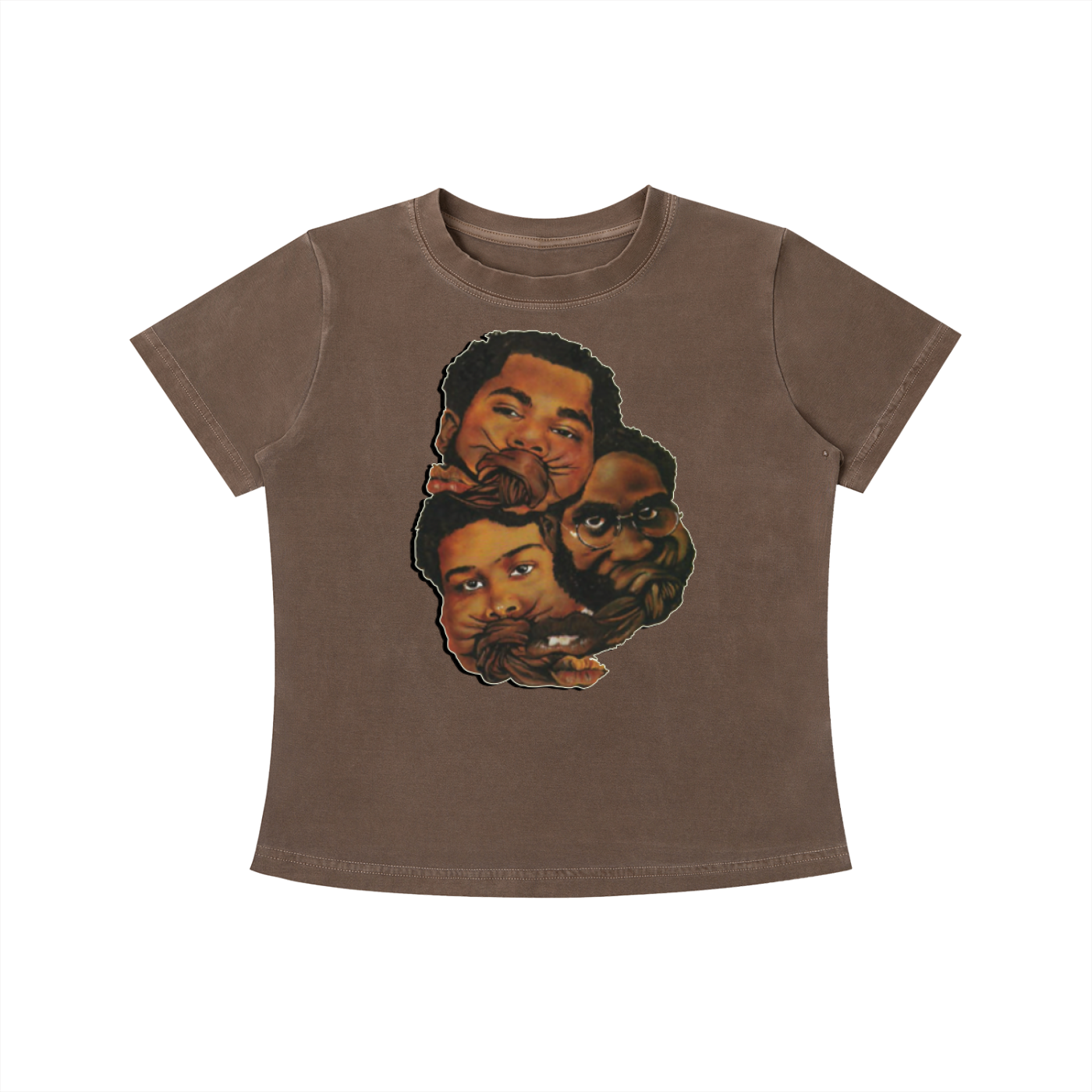 "Buhloone Mindstate" Vintage Wash Slim Fit T-shirt