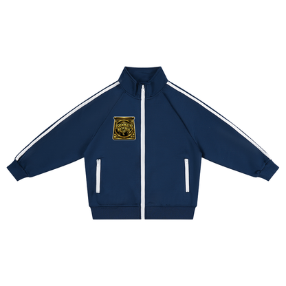 Brooklyn Republic Essentials™  "The DJ" Kids’ Contrast Tape Coach Jacket