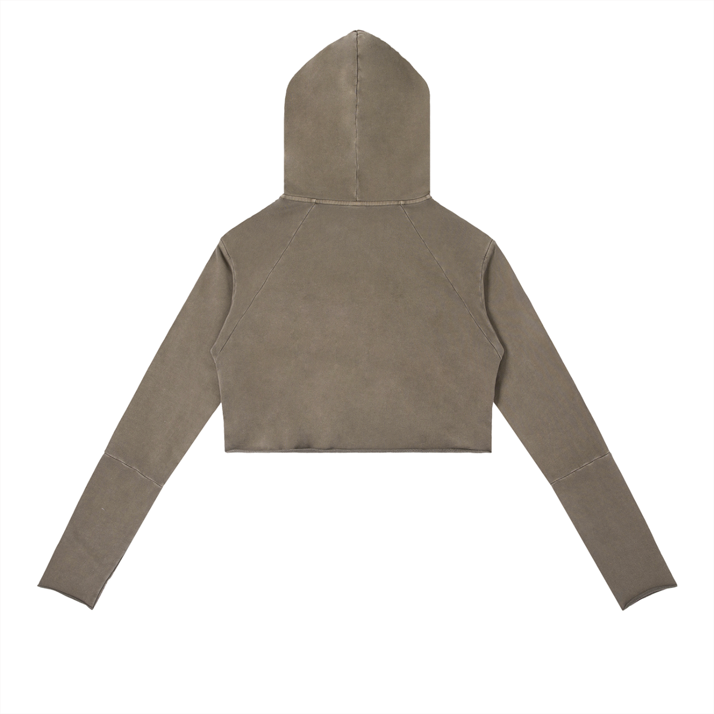 "Hillman College" Vintage Washed Raw Edge Hoodie