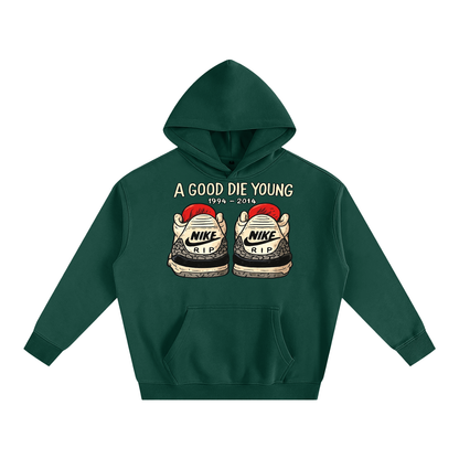 "FOREVER YOUNG" Oversize Fleeced Hoodie