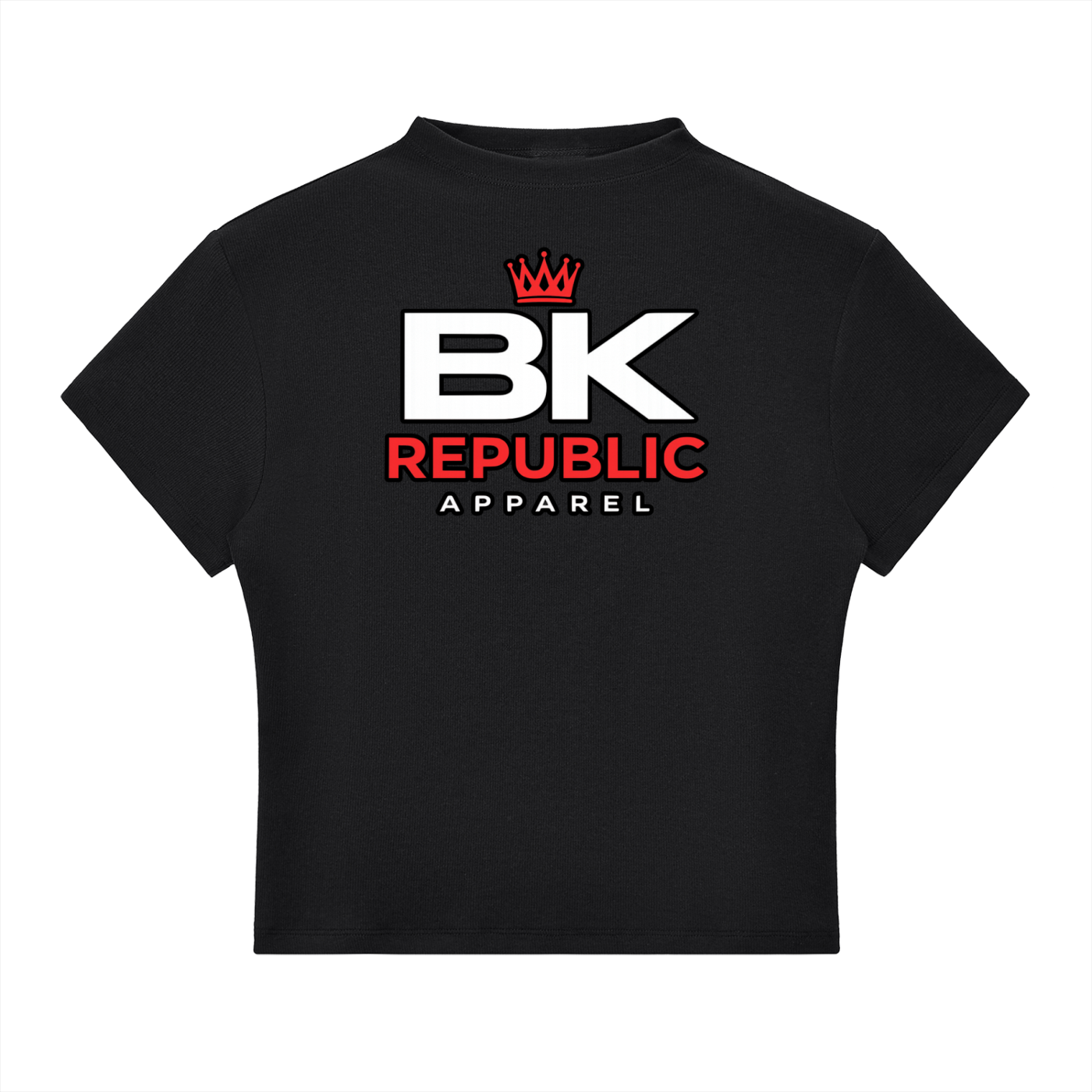 "Brooklyn Republic Essentials" Block Party Slim Fit Mock Neck T-Shirt