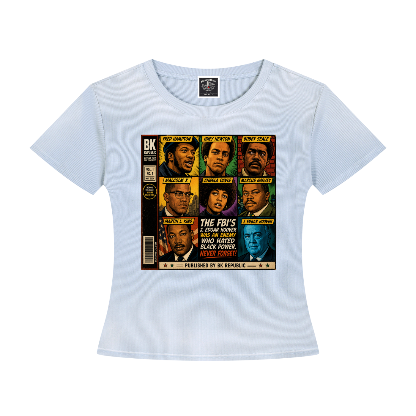 "America's Most Wanted" Women’s Sunfade Washed T-Shirt