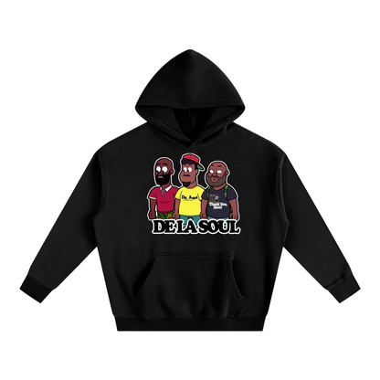 "DE LA TITANS" Oversize Fleeced Hoodie