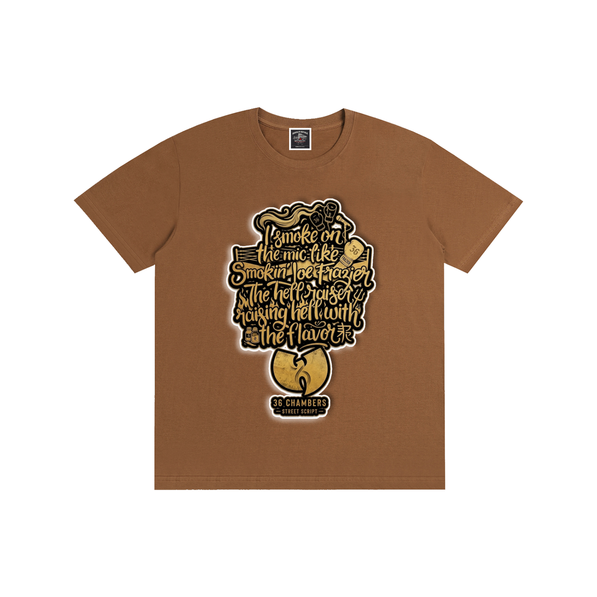 PYN™ "Smokin' Joe" Pure Cotton T-Shirt