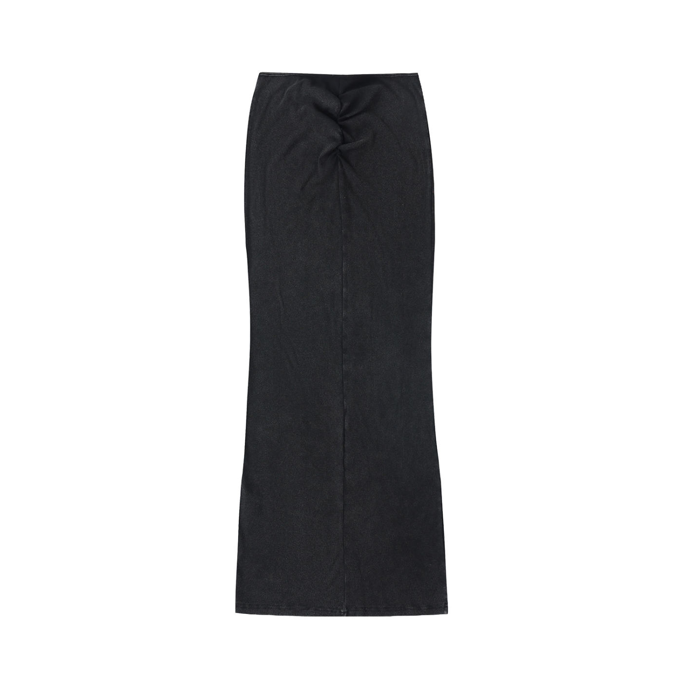 Women's Dyed Washed Drawstring Maxi Skirt