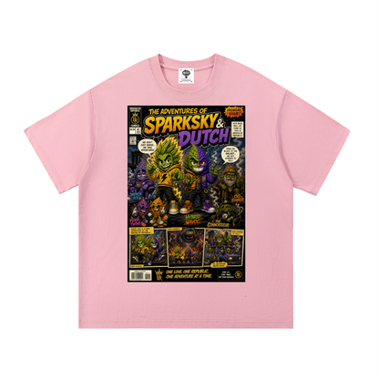 Sparksky & Dutch™ "The Adventures of Sparksky & Dutch" Cotton T-Shirt