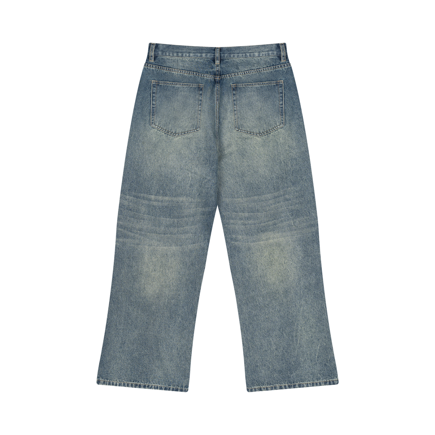 Brooklyn Republic Essentials™  Men’s Vintage Wash Wide Leg Jeans