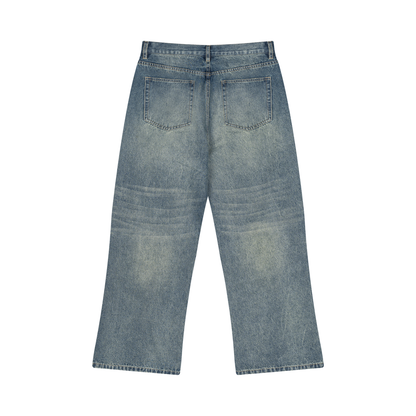 Brooklyn Republic Essentials™  Men’s Vintage Wash Wide Leg Jeans