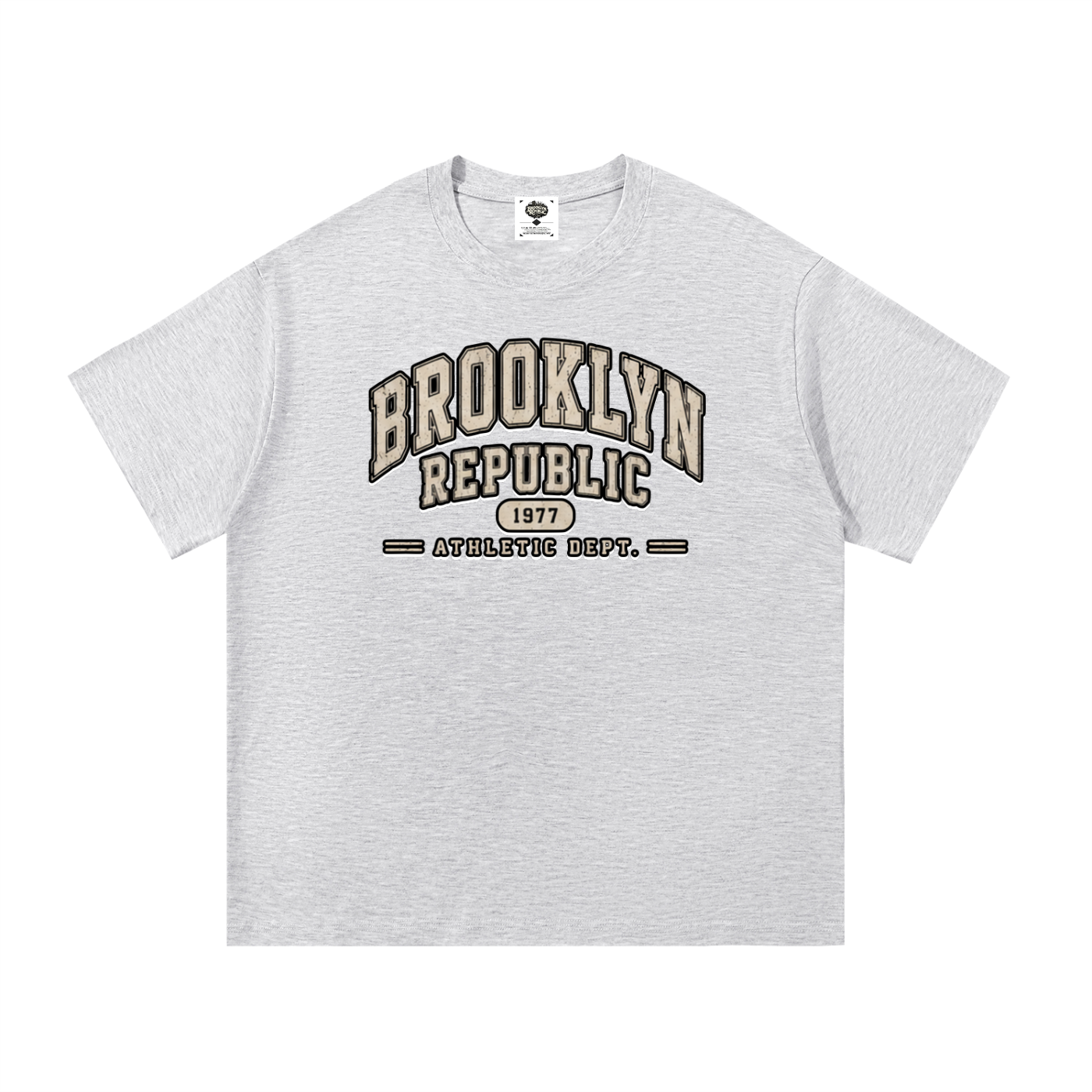 "Brooklyn Republic Essentials" Cotton T-Shirt