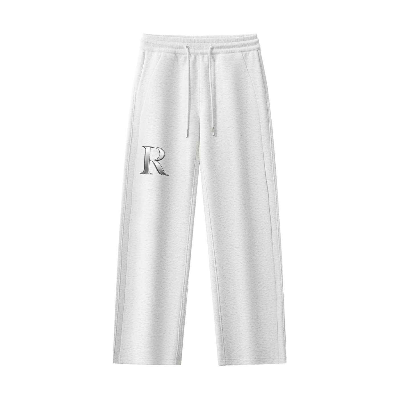 Essential Drawstring Straight-Leg Sweatpants