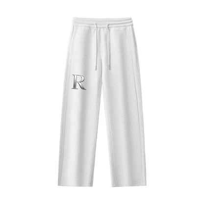 Essential Drawstring Straight-Leg Sweatpants