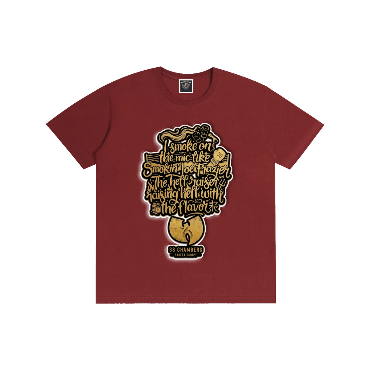PYN™ "Smokin' Joe" Pure Cotton T-Shirt