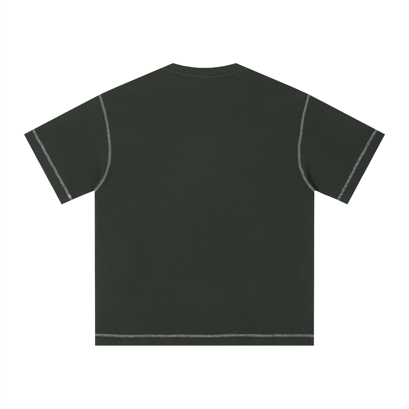 "Brooklyn Republic Essentials" Sunfade Waffle Boxy T-Shirt