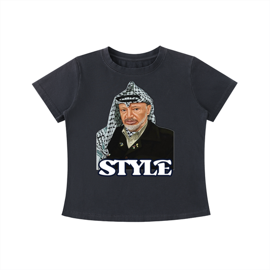 "PLO Style" Vintage Wash Slim Fit T-shirt