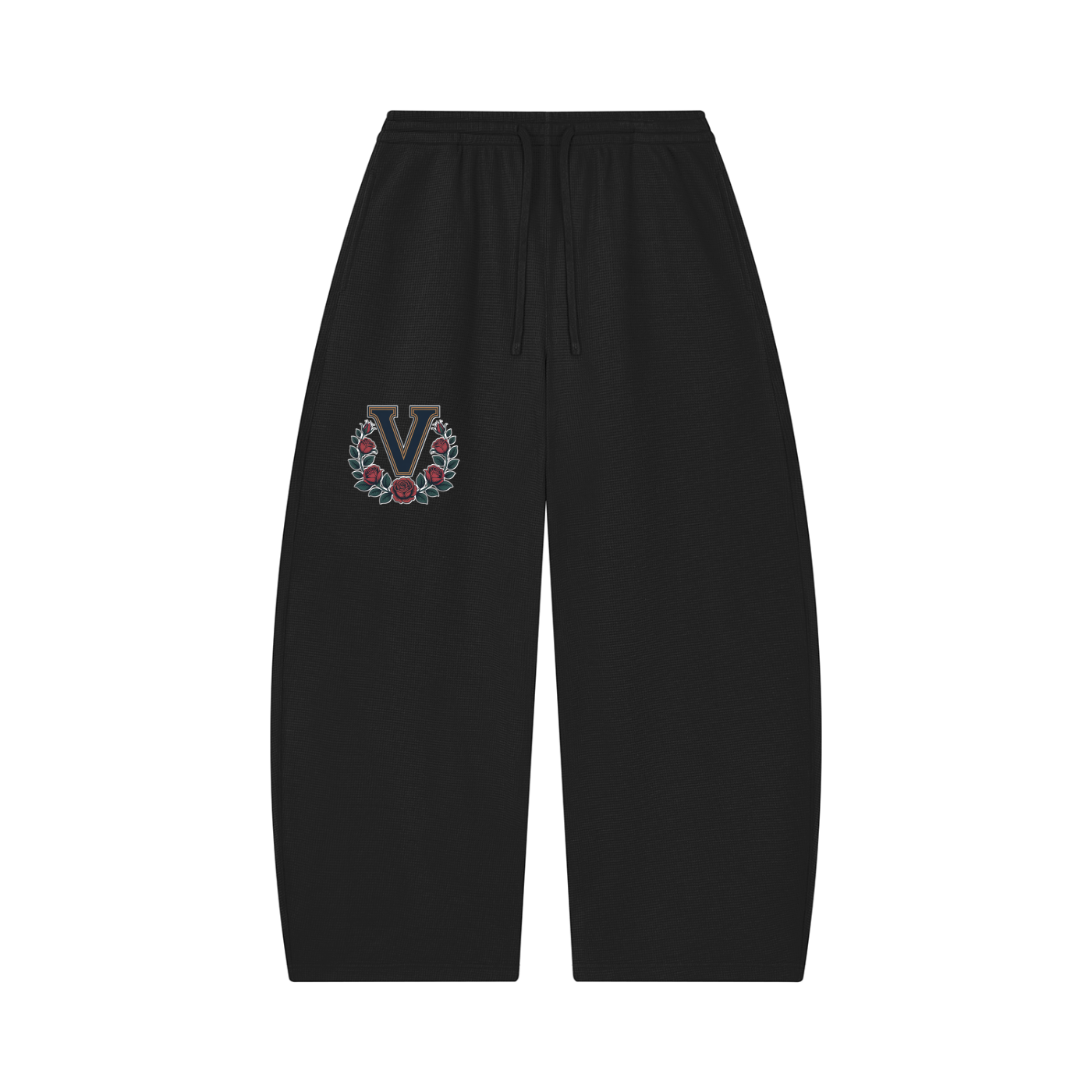 "VARSITY" Waffle Cotton Sweatsuit