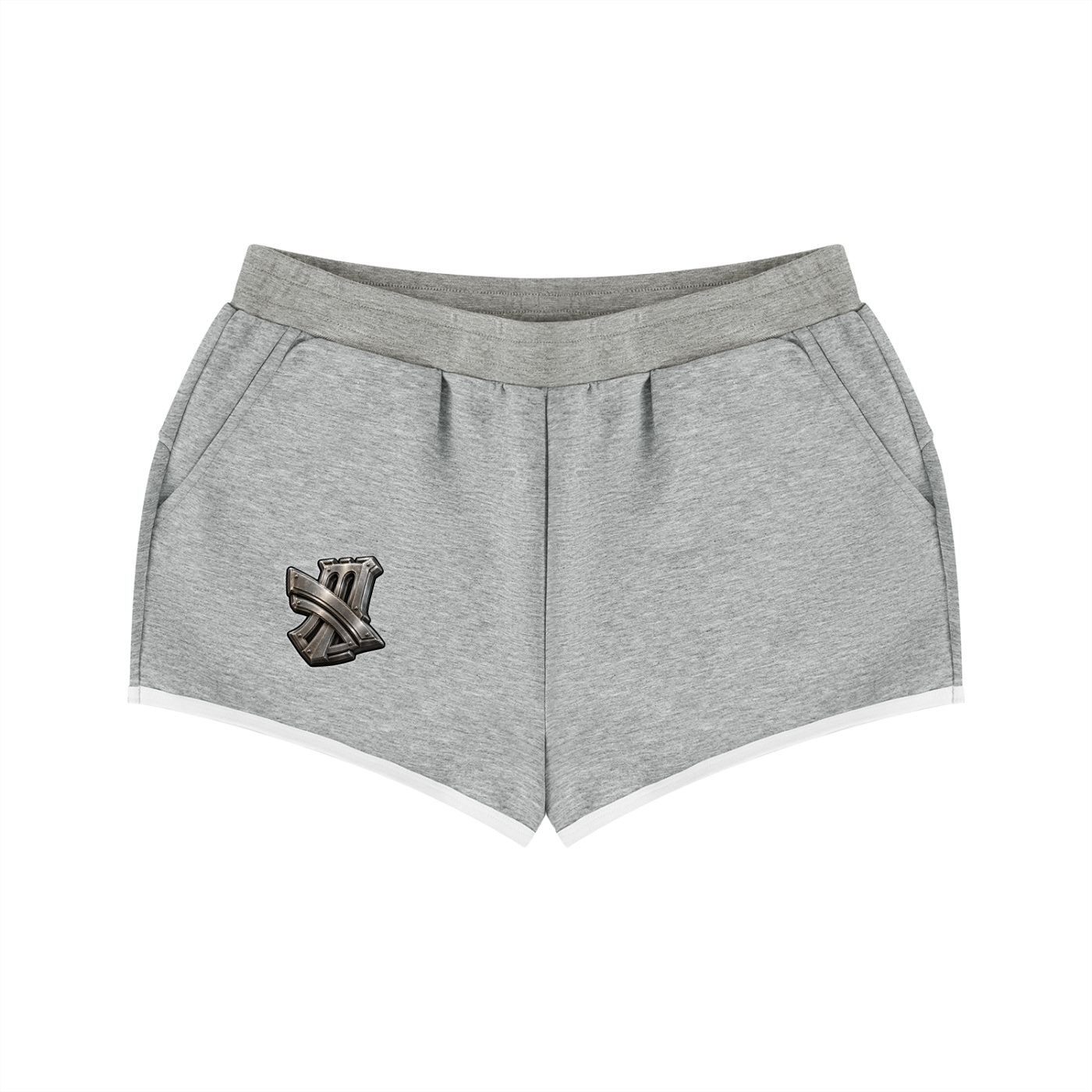"Brooklyn Strong" Women's Retro Contrast Binding Shorts