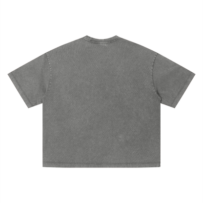 "Brooklyn Republic Essentials" Vintage Wash Boxy T-Shirt