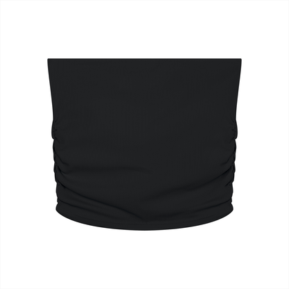 "Brooklyn Republic Essentials" Women’s Ruched Cropped Yoga Tube Top