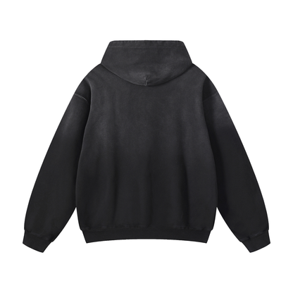 "NY FOREVER" Heavyweight Sunfade Oversized Hoodie