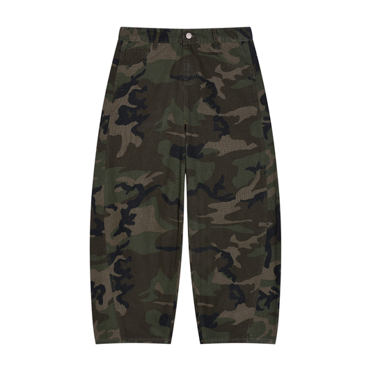 Brooklyn Republic essentials™ Men's Camo Barrel Leg Cargo Pants