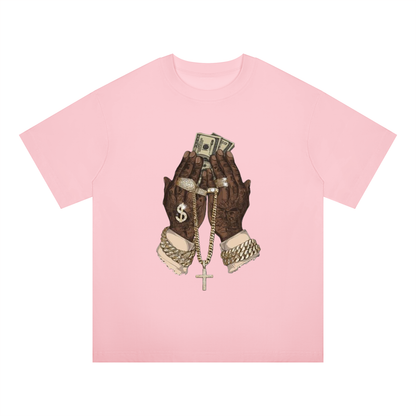 "In God We Trust/Lust" Oversized Drop Shoulder T-Shirt