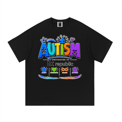 "Autism Speaks" Cotton T-Shirt