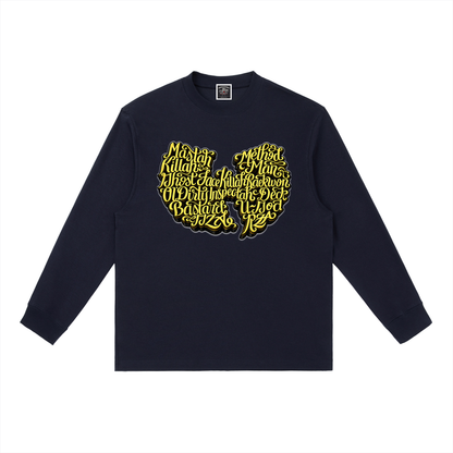 PYN™ x BKRP™ "It Was Written" Crewneck Long-Sleeve T-Shirt