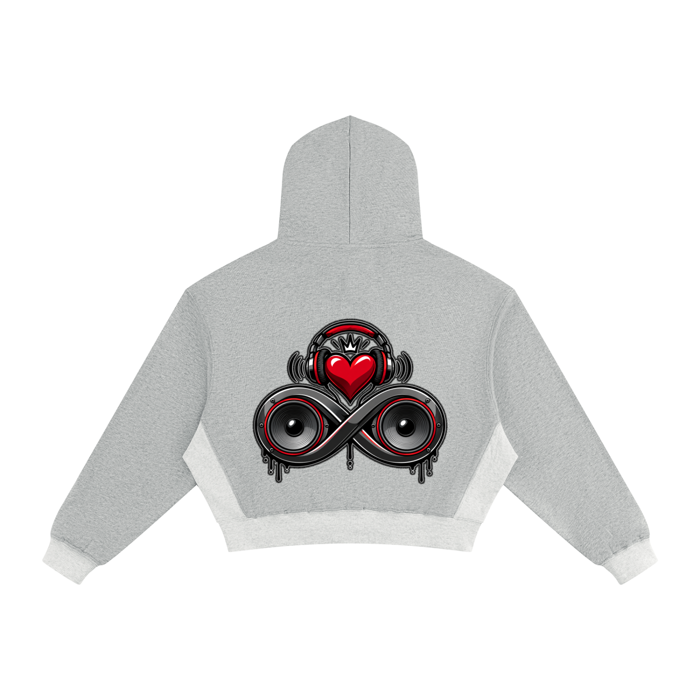 Infinity Sione "HeartBeatz" Women's Color Block Raw Hem Sweatsuit