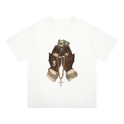 "In God We Trust/Lust" Oversized Drop Shoulder T-Shirt