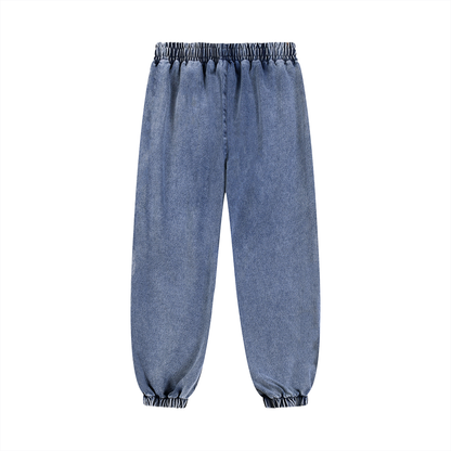 "Brooklyn Republic" Snow Wash Jogger Sweatpants