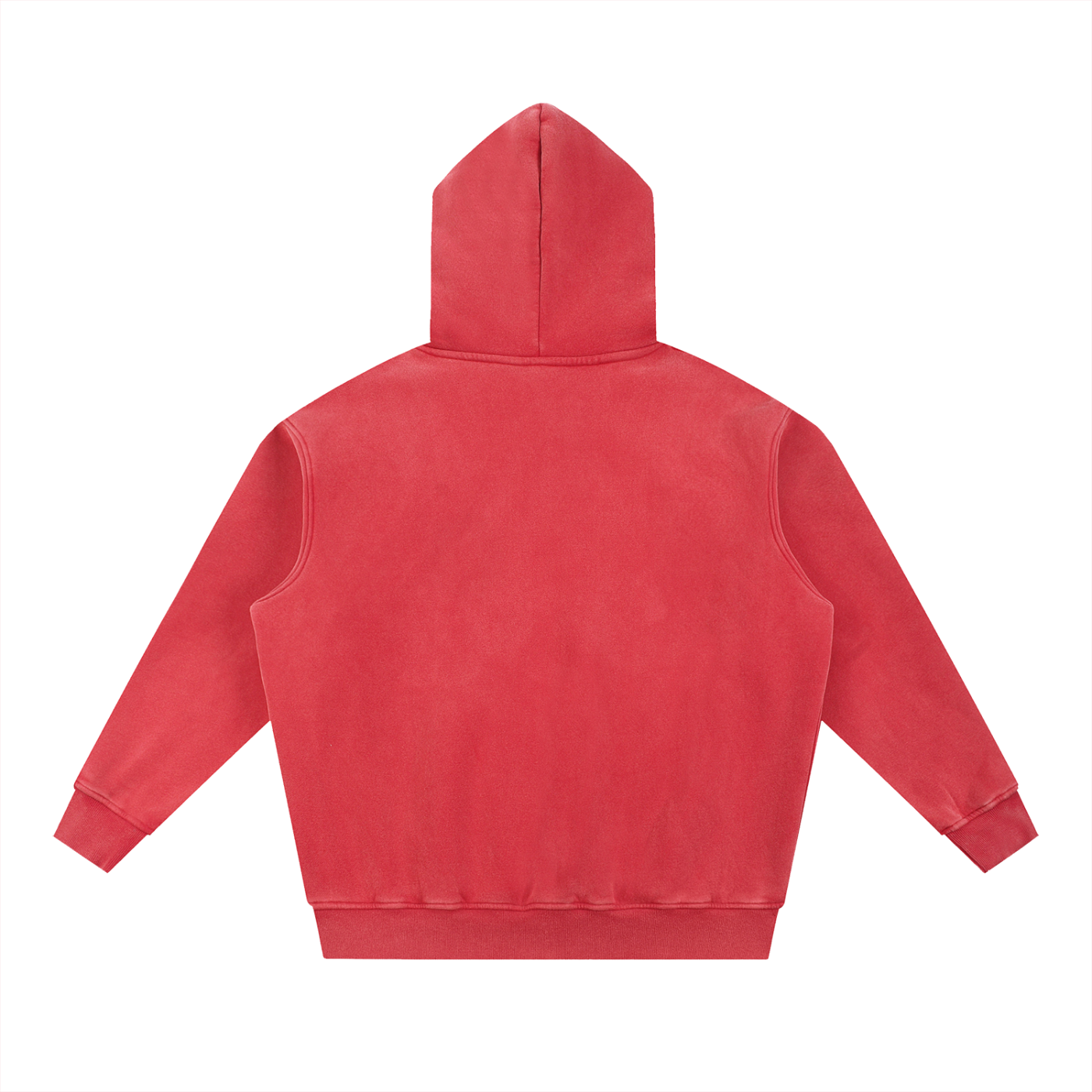 PYN™x BKRP™  "Shaolin Style" Snow Wash Fleece Oversize Hoodie