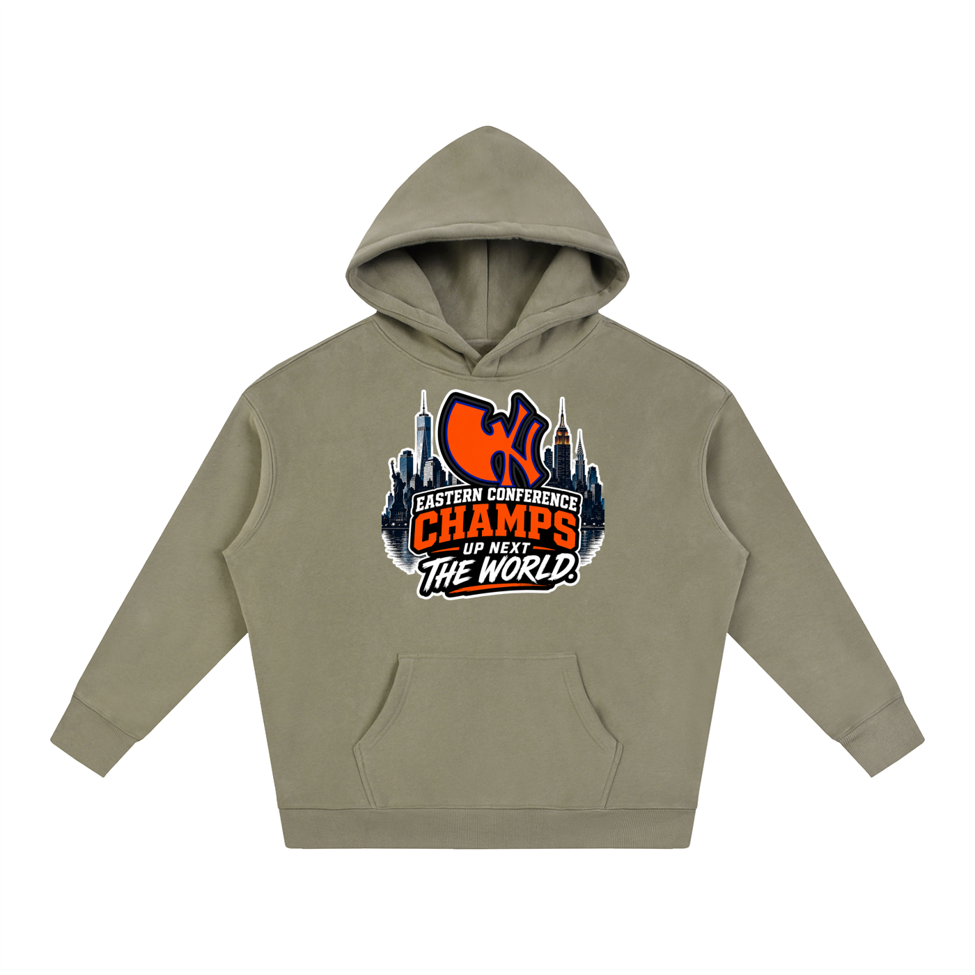 PYN™ x BKRP™ "Who's Next ?" Oversize Fleeced Hoodie