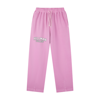 "Hillman College" Vintage Washed Drawstring Sweatpants