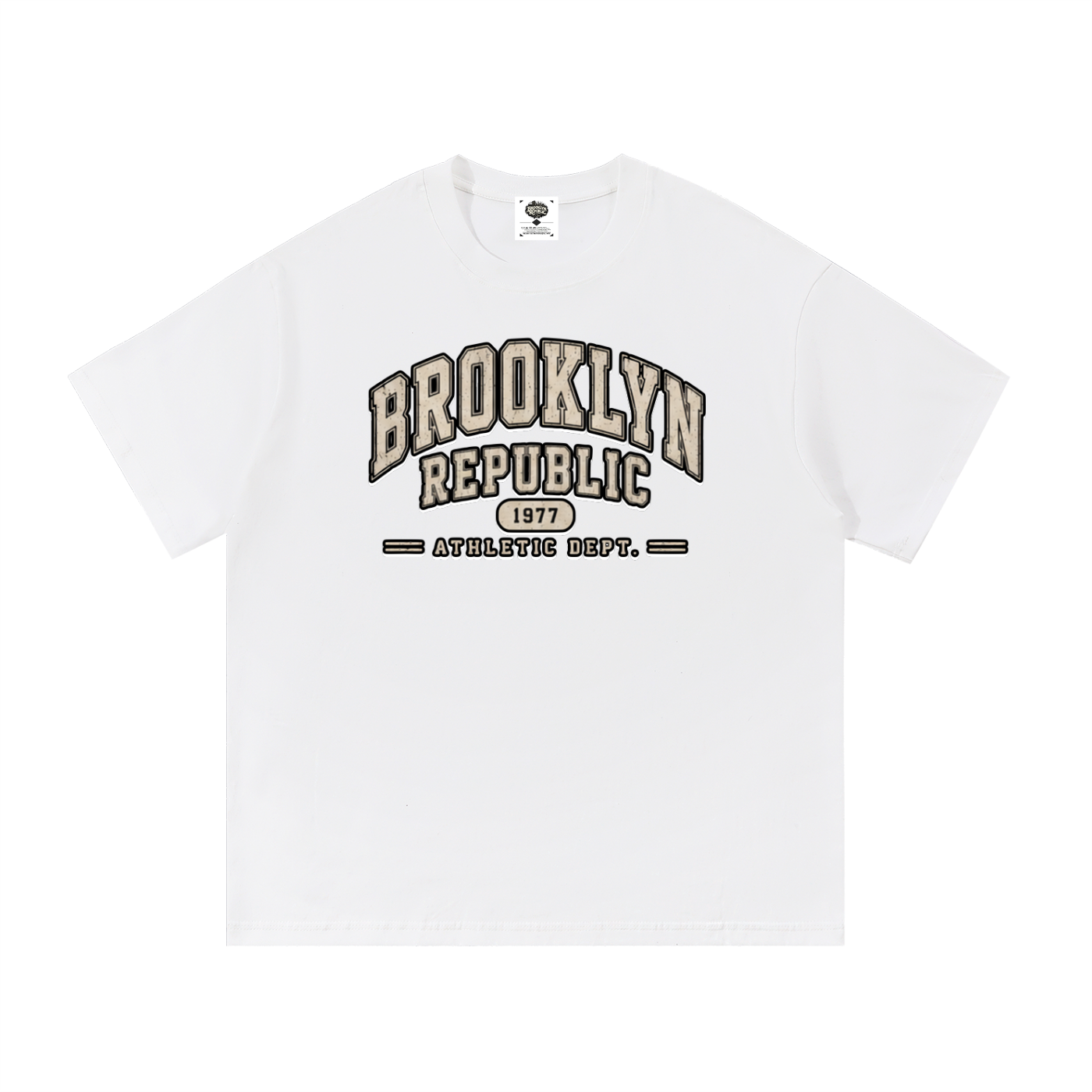"Brooklyn Republic Essentials" Cotton T-Shirt