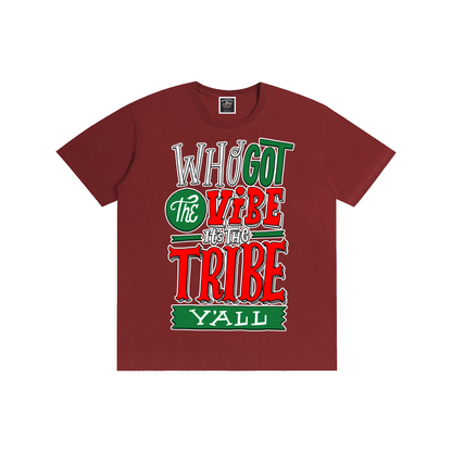 "The Vibe" Cotton T-Shirt