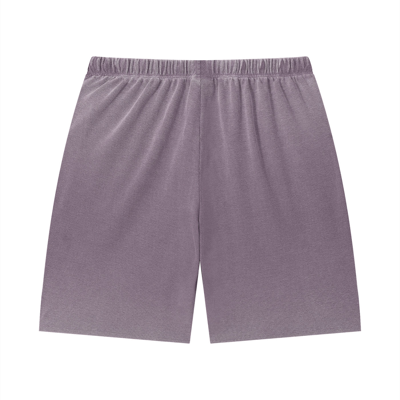 "Brooklyn Republic Essentials" Vintage Wash Sunfade Waffle Raw Hem Shorts
