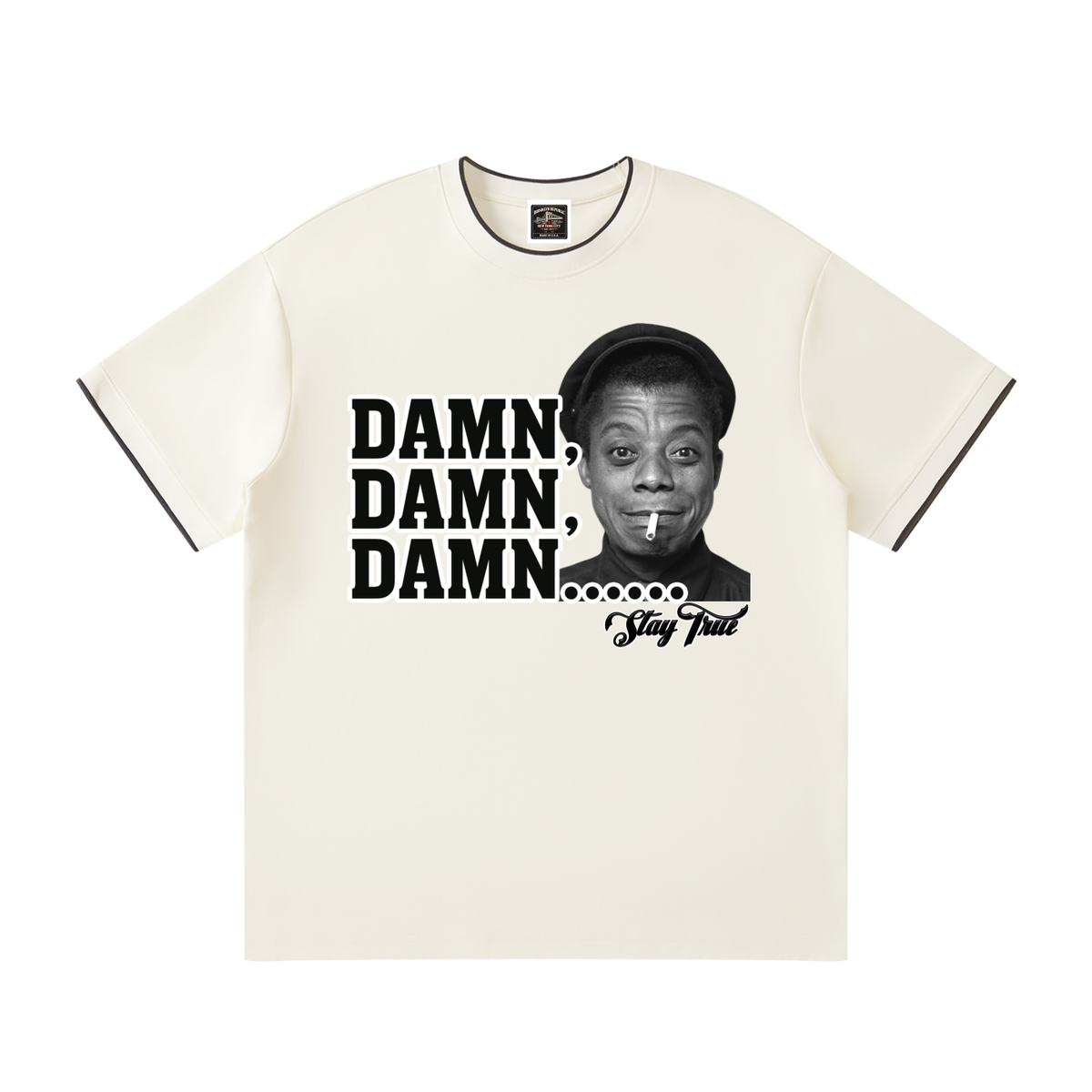 Sankofa™ "Damn, Damn, Damn.....James" Regular Fit T-Shirt