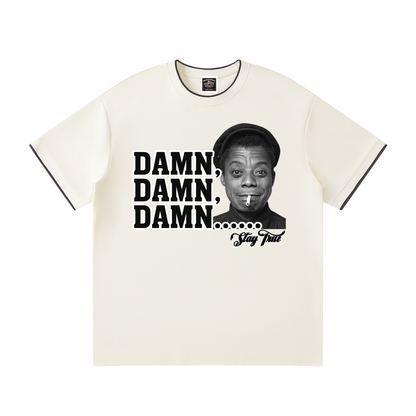 Sankofa™ "Damn, Damn, Damn.....James" Regular Fit T-Shirt
