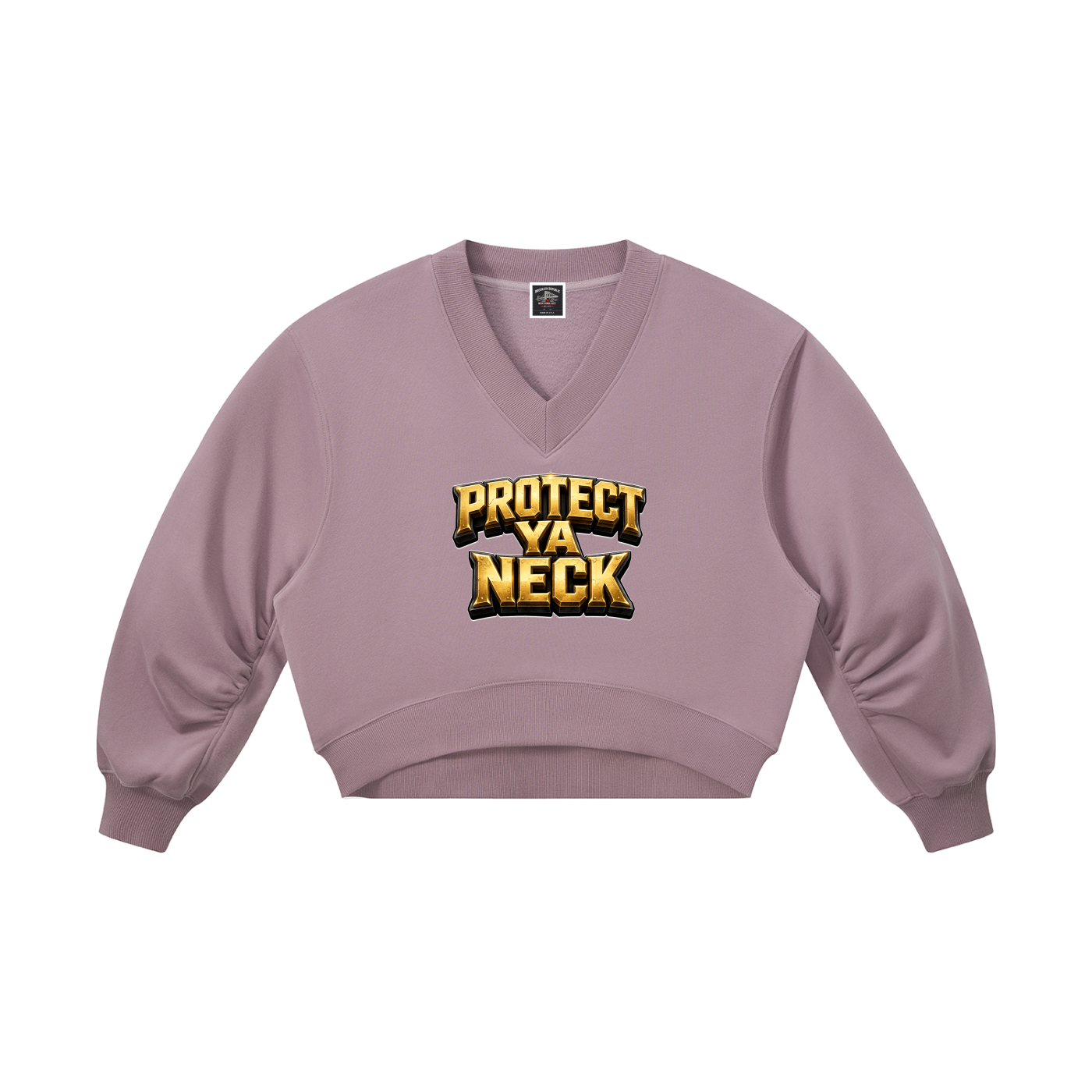 PYN™ Women’s Crop V-Neck Sweatshirt