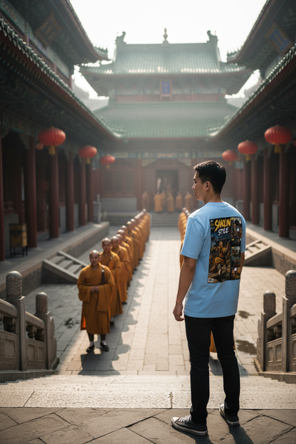 PYN™ "Shaolin Style" Cotton T-Shirt