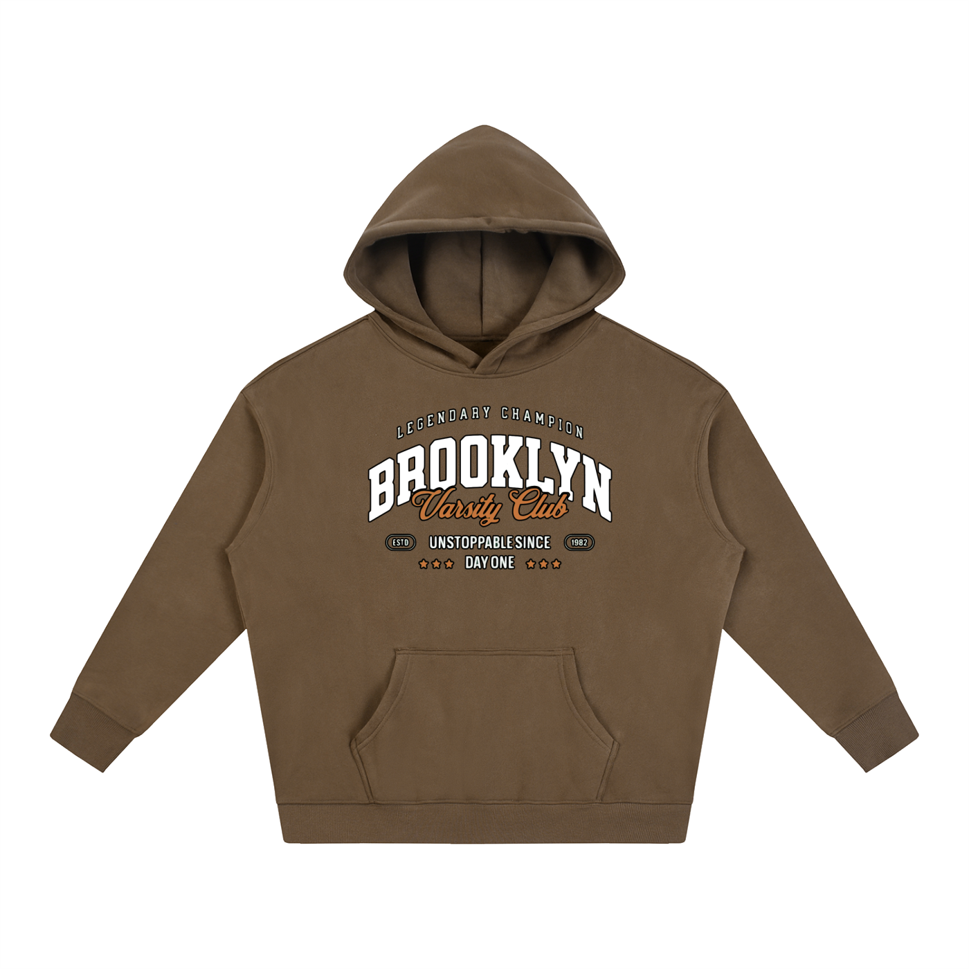 "Varsity Club" Oversize Fleeced Hoodie