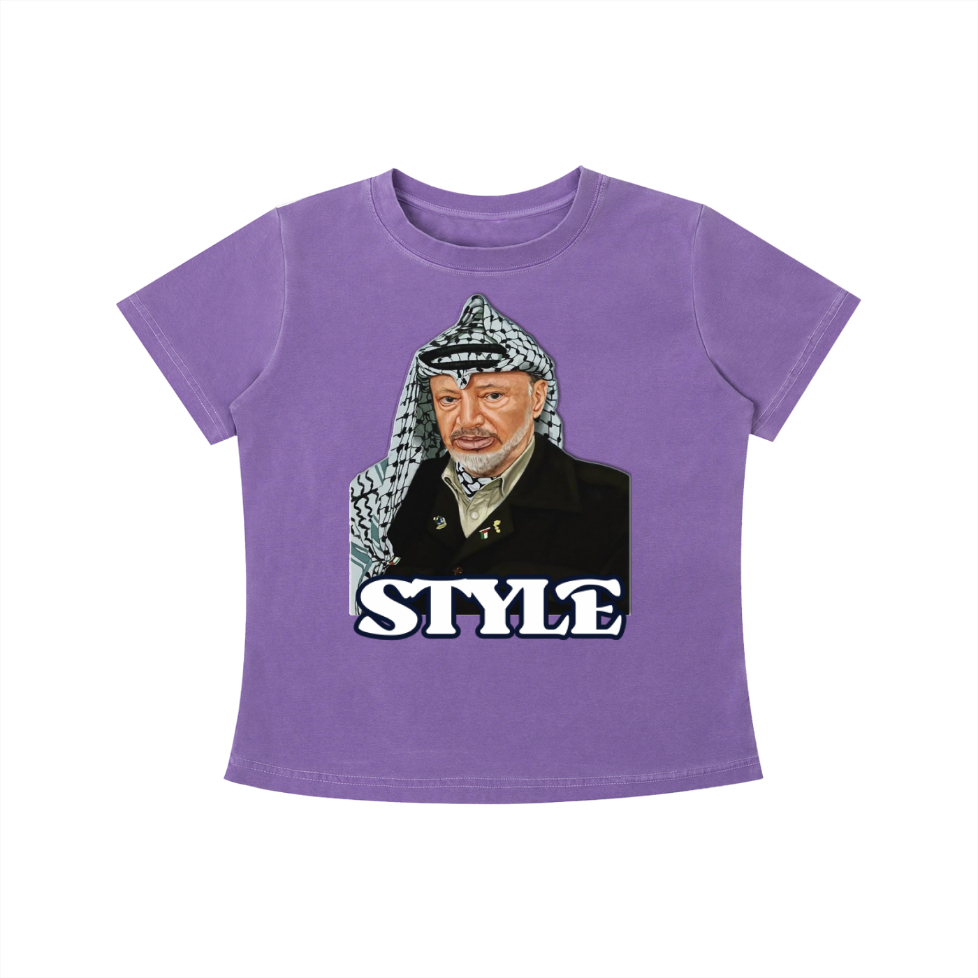 "PLO Style" Vintage Wash Slim Fit T-shirt