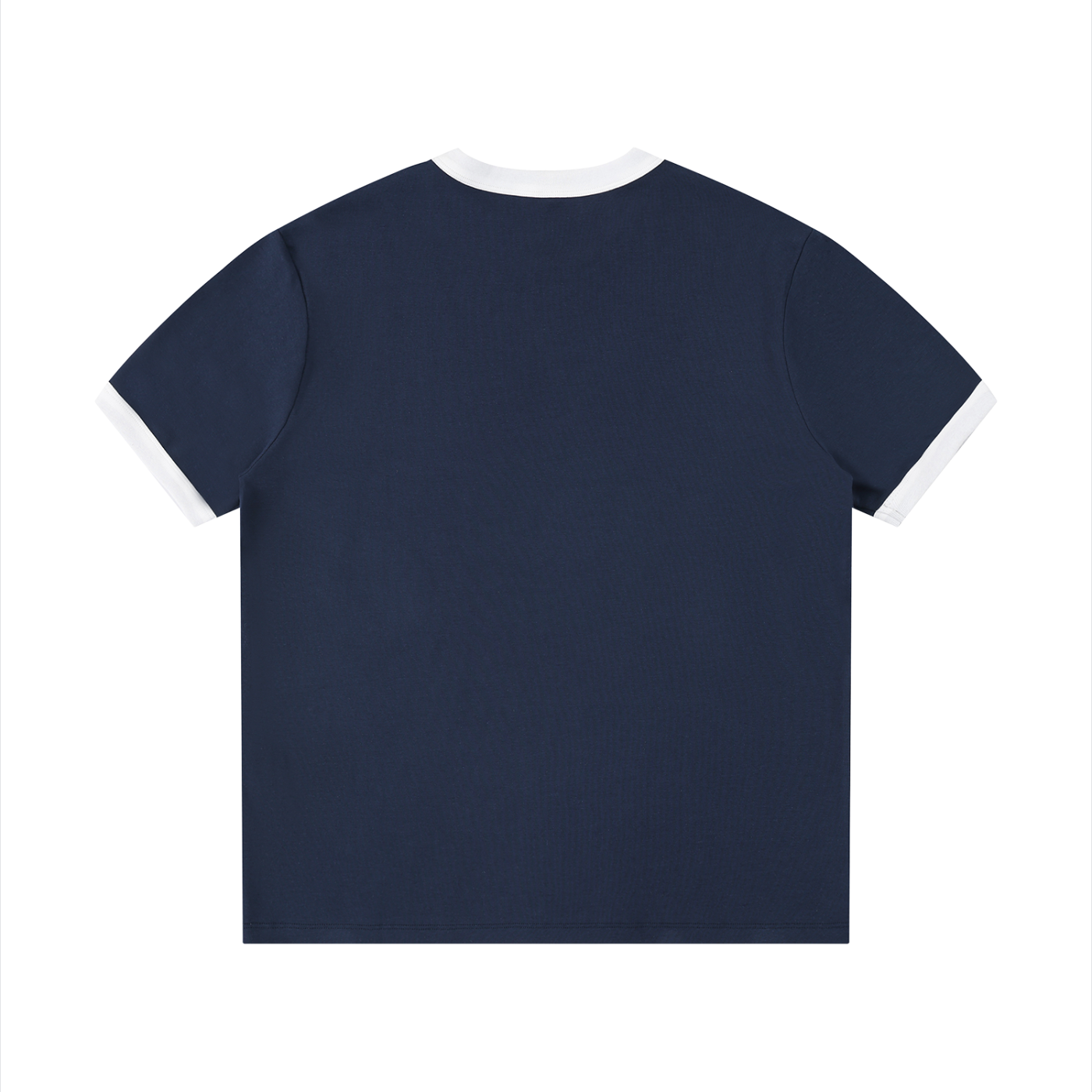 "FAFO" Contrast Edge Ribbed Crewneck T-Shirt