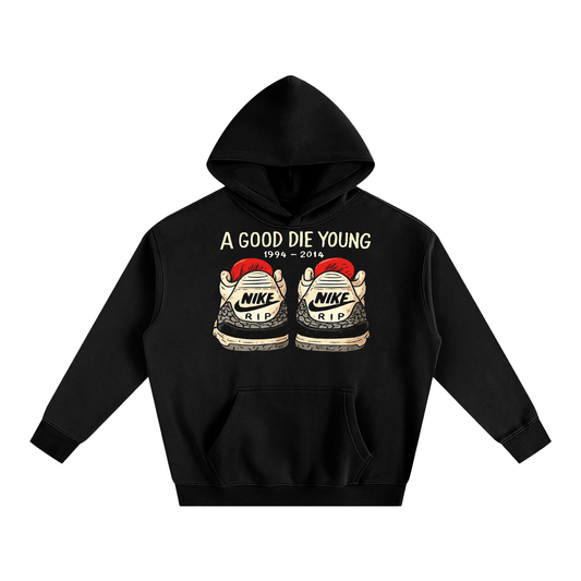 "FOREVER YOUNG" Oversize Fleeced Hoodie