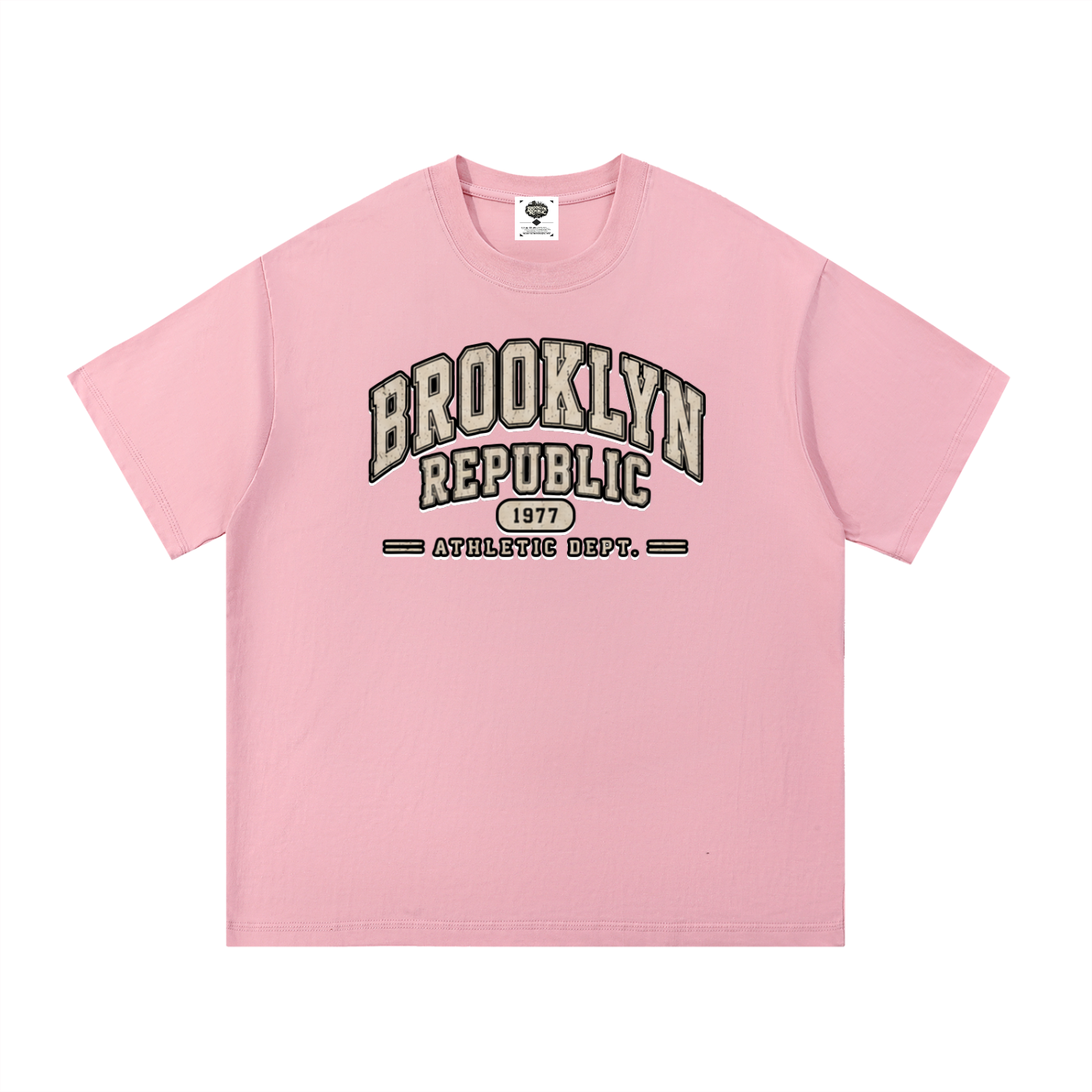 "Brooklyn Republic Essentials" Cotton T-Shirt