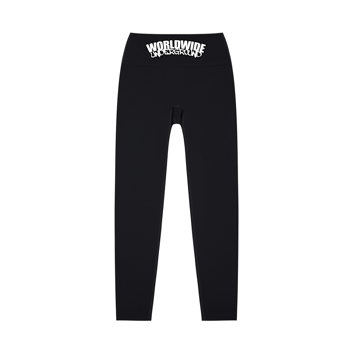 "Worldwide Underground" High-Waisted Yoga Leggings