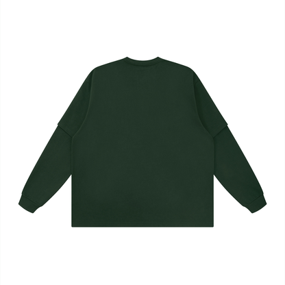 "Emperor's New Clothes" Layered Oversized T-Shirt